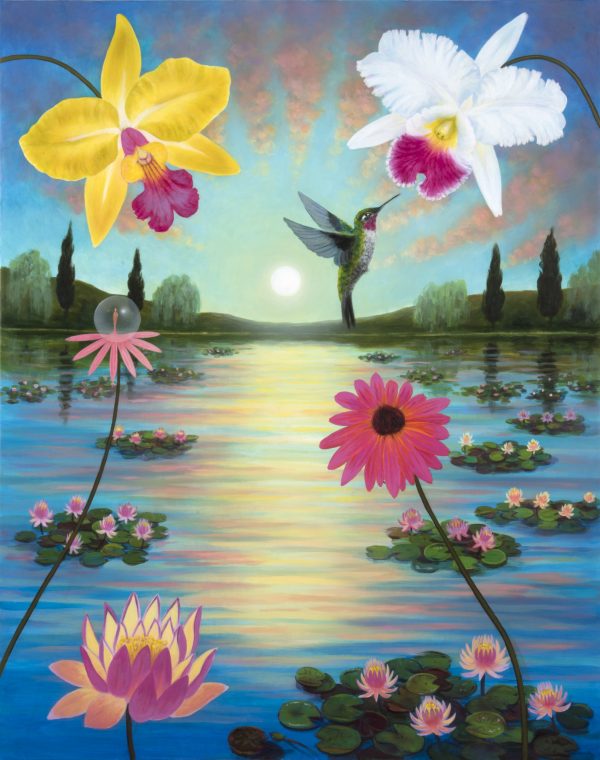 Dawn Over Lilly Pond
