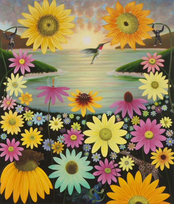Sunrise in the Garden