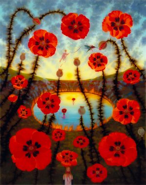 Poppies and Putto