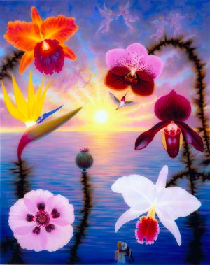 Pugnacious Putti Over Paradise
