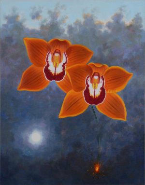 Fiery Orange Cymbidium