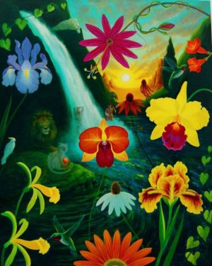 Passion Flower over Paradise