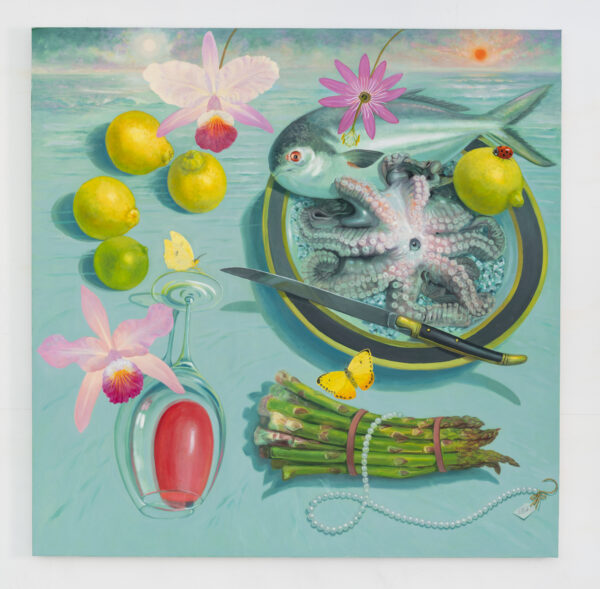 Orchids Over Octopus