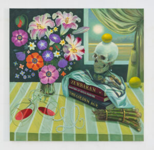 Skull with a Pearl Earring
