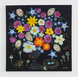 Still Life with Toadstools and Tulips